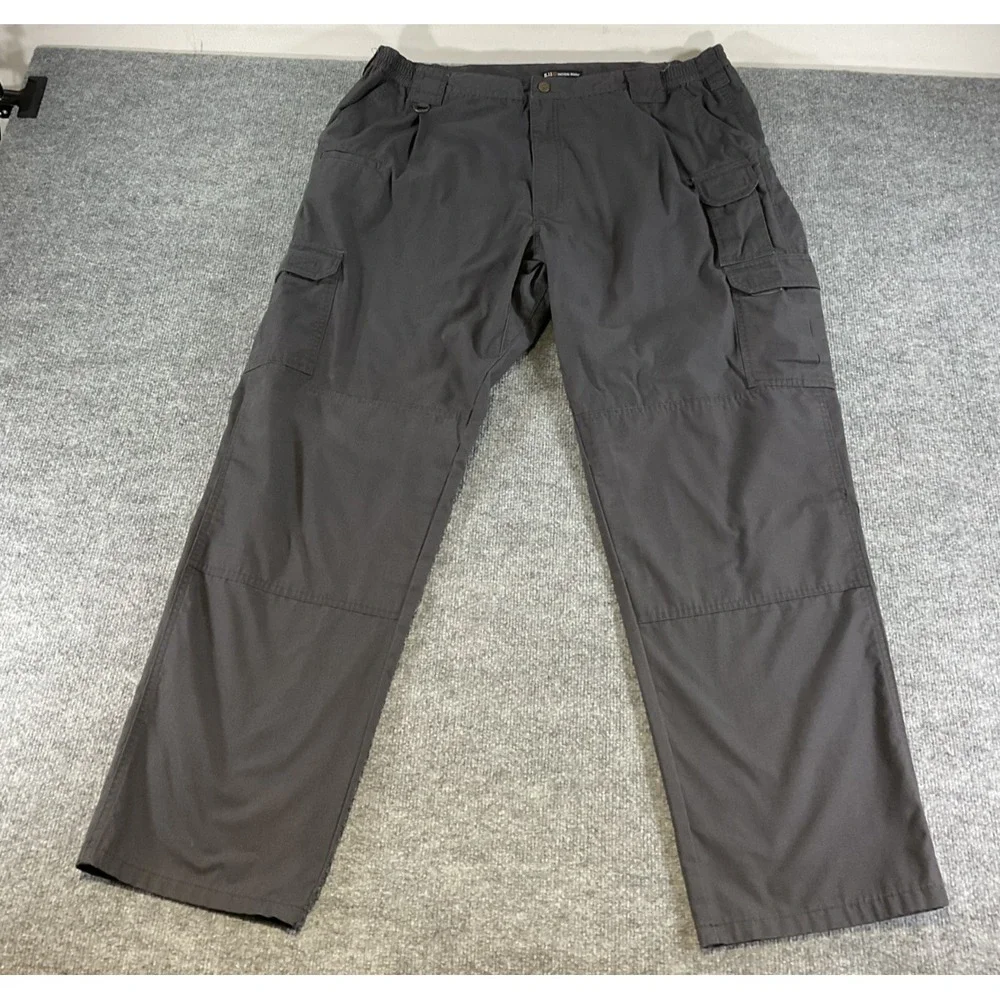 5.11 Tactical Cargo Pants 44x34 Men's Gray Ripstop Utility Outdoor Hiking Work P